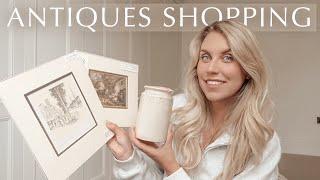 ANTIQUES SHOPPING HAUL CHARITY SHOP THRIFT FINDS & HOME STYLING