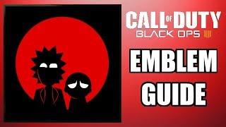 COD: Black Ops 4 - RICK & MORTY! - Easy Emblem Guide