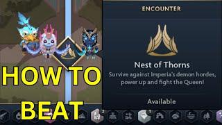 How to beat Nest of Thorns guide (Queen Imperia Explained) Tips for beginners - Dota 2