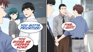 This new guy joined our company, but then... [Manga Dub]