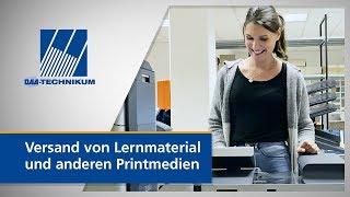 Versand des Lernmaterials und anderer Printmedien beim DAA-Technikum