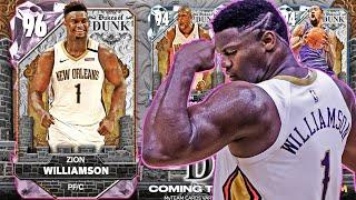 Pink Diamond Zion Williamson Tomorrow! NBA 2k25 Myteam Showdown Grind for a FREE HOF Poster Badge