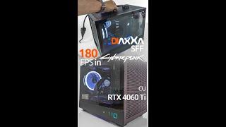 180 fps in Cyberpunk cu Diaxxa SFF i5-12600KF RTX 4060 Ti 16GB DeepCool CH160 | CEL.ro