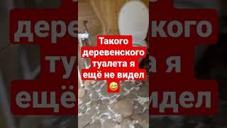 ТАКОГО ТУАЛЕТА Я ЕЩЕ НЕ ВИДЕЛ #туалет #дача