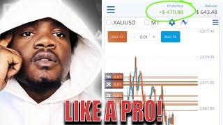 How To Flip SMALL Accounts The Right Way Trading XAUUSD!