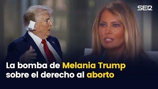 Melania Trump: "Quiero decidir lo que quiero hacer con mi cuerpo"