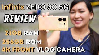 infinix ZERO 30 5G : Review (4K Ultra Clear Vlog Camera Phone under P15K pesos)