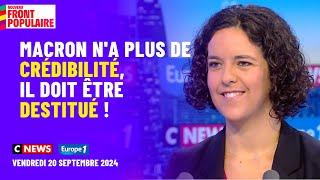 MACRON N'A PLUS DE CRÉDIBILITÉ, IL DOIT ÊTRE DESTITUÉ !