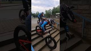 Stairs on the way home #stairsetofdoom #fatbike #mtb #mmfc