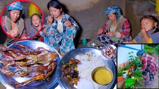 i am cooking Toad curry, lentil & rice for the whole  family || dhanlaxmi Rai ||