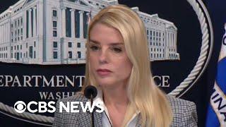 Attorney General Pam Bondi takes questions on Kilmar Abrego Garcia indictment