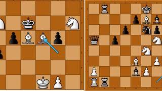 Neverovatne i spektakularne šahovske partije  MALININ vs SAVINOV  Benko gambit  # 1482