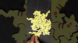 Pikachu Tessellation #3dp  #3dprinted #3dprinting #pokemon #pikachu #puzzle  #ポケットモンスター  #ピカチュウ