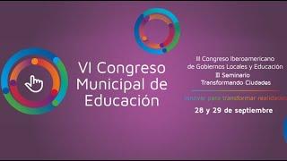 TRANSMISIÓN AUDITORIUM PRINCIPAL | CONGRESO MUNICIPAL DE EDUCACIÓN 2023 | 28 de septiembre