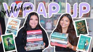 ALL THE BOOKS WE READ IN SEPTEMBER  | SEPTEMBER WRAP UP | MONTHLY BOOK WRAP UP | 4K SUBS GIVEAWAY