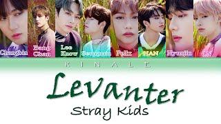 STRAY KIDS - LEVANTER (Color Coded Lyrics Han/Rus)