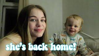 She's Home! Hopefully for good || Teen Mum Vlog