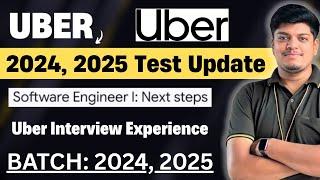 UBER Biggest Test Update | Uber Software Engineer I (2024, 2025 BATCH) | Uber Exam Pattern 2025