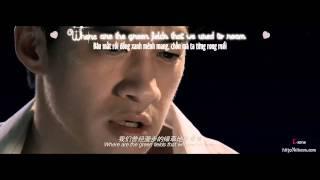 Lyrics - Vietsub || Hà Nhuận Đông | 何润东 - Green Fields {Fighting 2014}