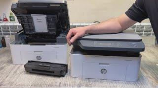 HP Laser 136a Обзор. Отзывы. Картридж. Язык