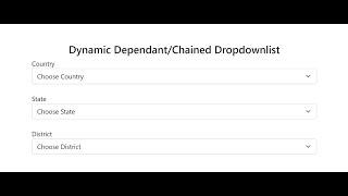 Dynamic Dependant/Chained Dropdown in Django using javascript | In Hindi