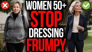 How To NOT Look Older OVER 50! Fashion MISTAKES Making You Look OLD