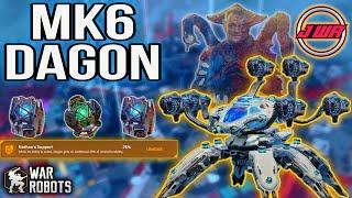 New Frozen Dagon with 6x Morana weapons are INSANE! war robots update 10.0 gameplay #warrobots