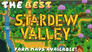 Best Stardew Valley Farm Maps Ranked (2025)! 