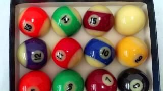 Glow In The Dark 2" Kelly Pool Balls