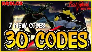 7 NEW CODES30 WORKING CODES for  RO GHOUL [LESS GRIND!]  Roblox 2024  Codes for Roblox TV