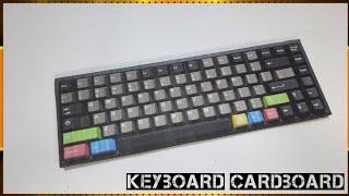 How to Make Computer Keyboard With Cardboard || DIY Computer Model Project