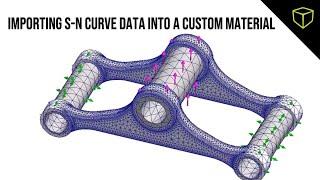 Importing your S-N Curve Data into a Custom Material in SOLIDWORKS