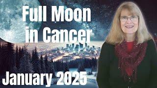 Create a Vision for Your Success – Full Moon in Cancer, January 13, 2025