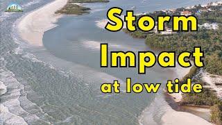 Exploring the Storm Impact at Sand Dollar - Low Tide