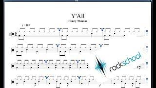 Y'All Rockschool Grade 2 Drums