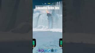 Ледяной червь съел снежного сталкера Subnautica Below Zero #subnauticabelowzero #subnautica