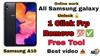 Samsung galaxy A10 | 1 Click Frp Remove  | Free unlock | #2022 #samsung #frp