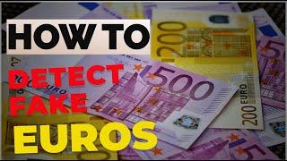 Detecting Counterfeit Euros: A Quick Guide.