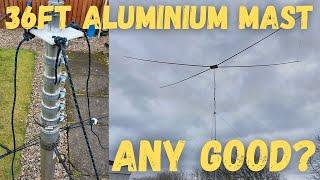 11m/36ft Eantenna/Wimo Aluminium Mast Overview