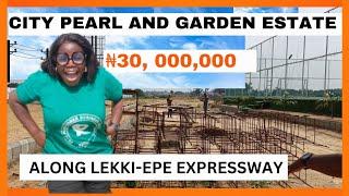 Affordable Cof O Land adjacent lekki int'l Airport|City Pearl&Garden City Along Lekki-Epe Expressway