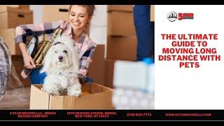 The Ultimate Guide to Moving Long Distance with Pets | 5 Star Movers LLC - Bronx Moving Company