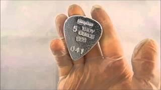 5 oz Hand Poured Silver Bar Guitar Pick - Limited - by ShinyBars