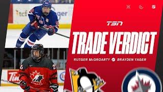 Trade Verdict: Jets get 'equal type of prospect' in Yager for McGroarty