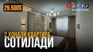 Фарғона шахар хокимиятини орқасида 2 хонали квартира сотилади