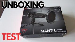 Unboxing New Trust GXT 232 Streaming Microphone & Testing