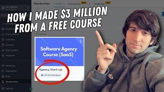 GoHighLevel Course Creation Tutorial! How to Build Courses inside of GoHighLevel! FREE COURSE!