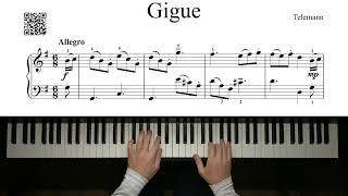 Telemann - Gigue - 1,402pts