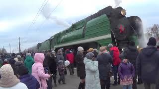 Ретро поезд 150 лет жд в Жуковке