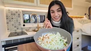 Cooking Dumplings in our VAN