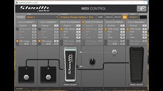 Ik Multimedia StealthPedal Midi Control + Win10  + Amplitube 4 Download MIDI Software